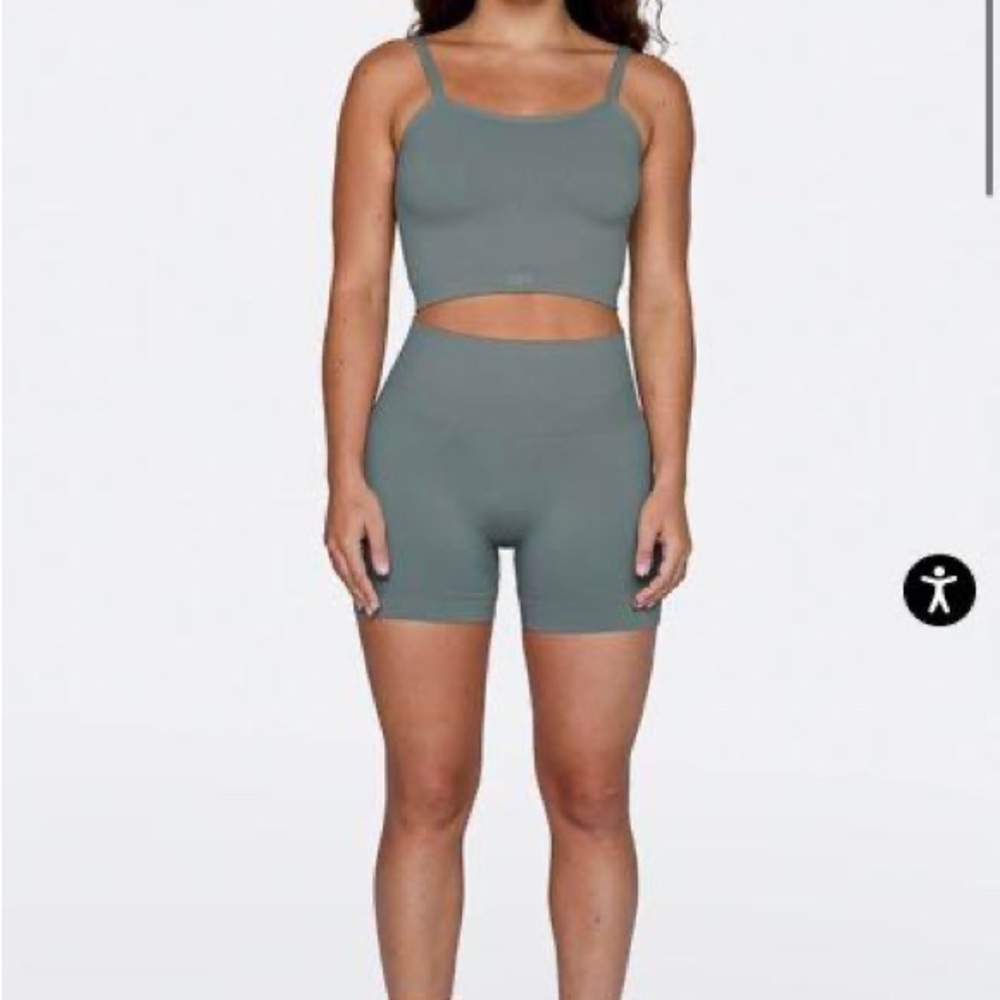 Set Active Sculptflex Bike Short in Wave